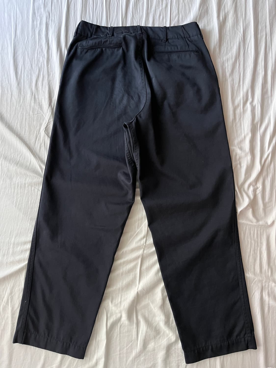 [32]나나미카 와이드 치노 팬츠 네이비 상품이미지2