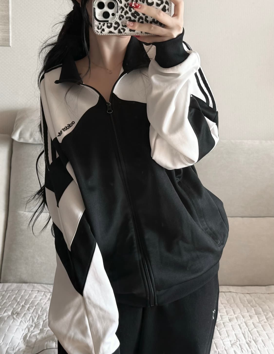 아디다스 오레오 흰검 져지 상품이미지1