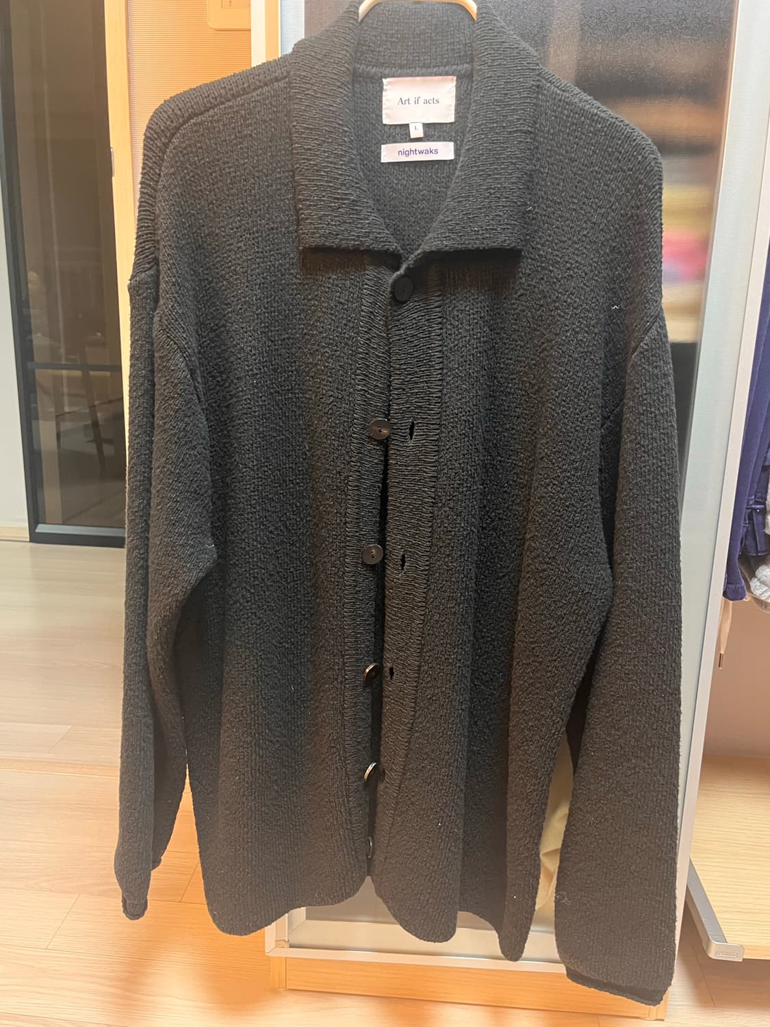 아트이프액츠 나이트웍스 콜라보 가디건  상품이미지1