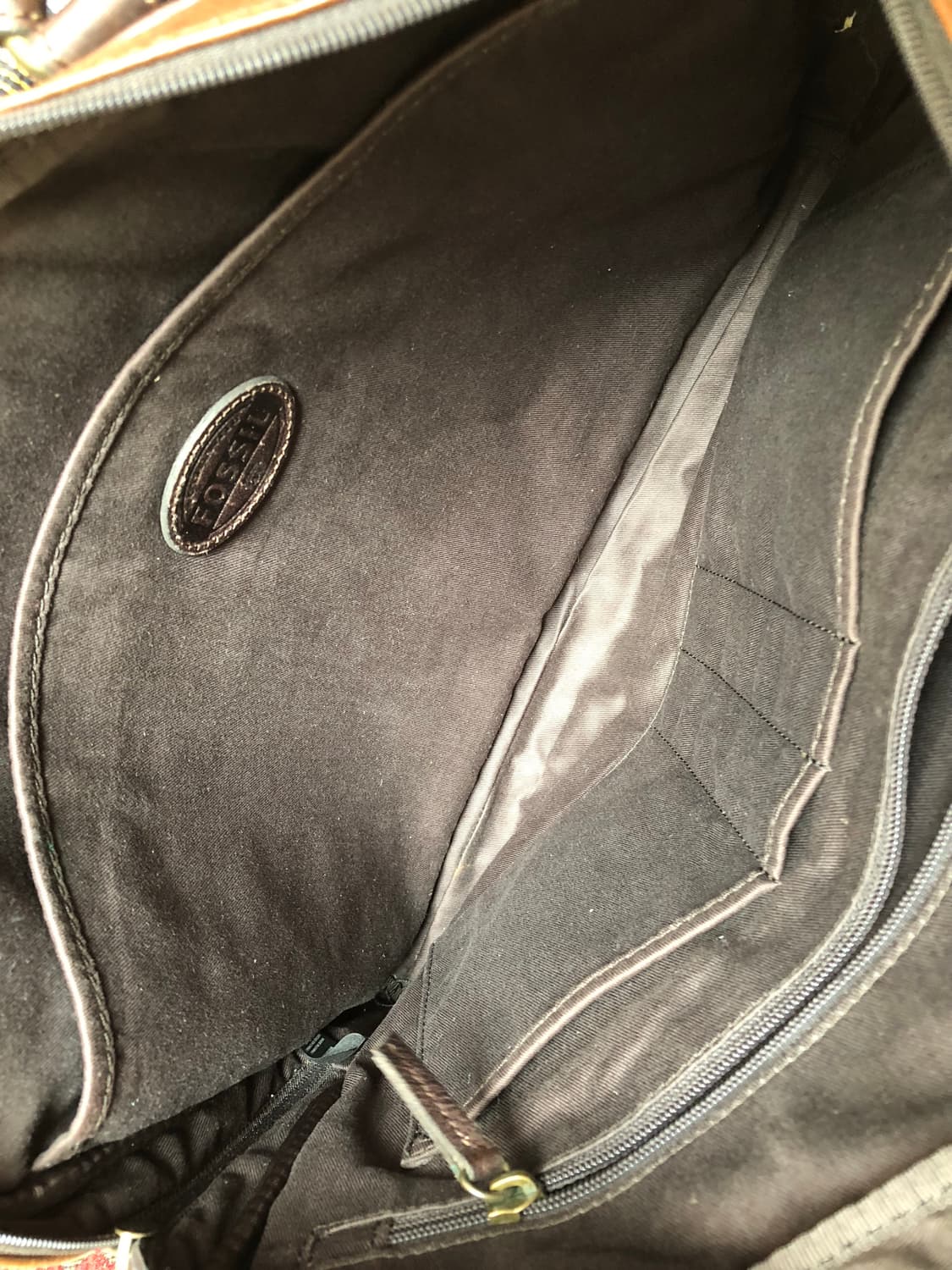 파슬 브라운 레더 브리프케이스 상품이미지4