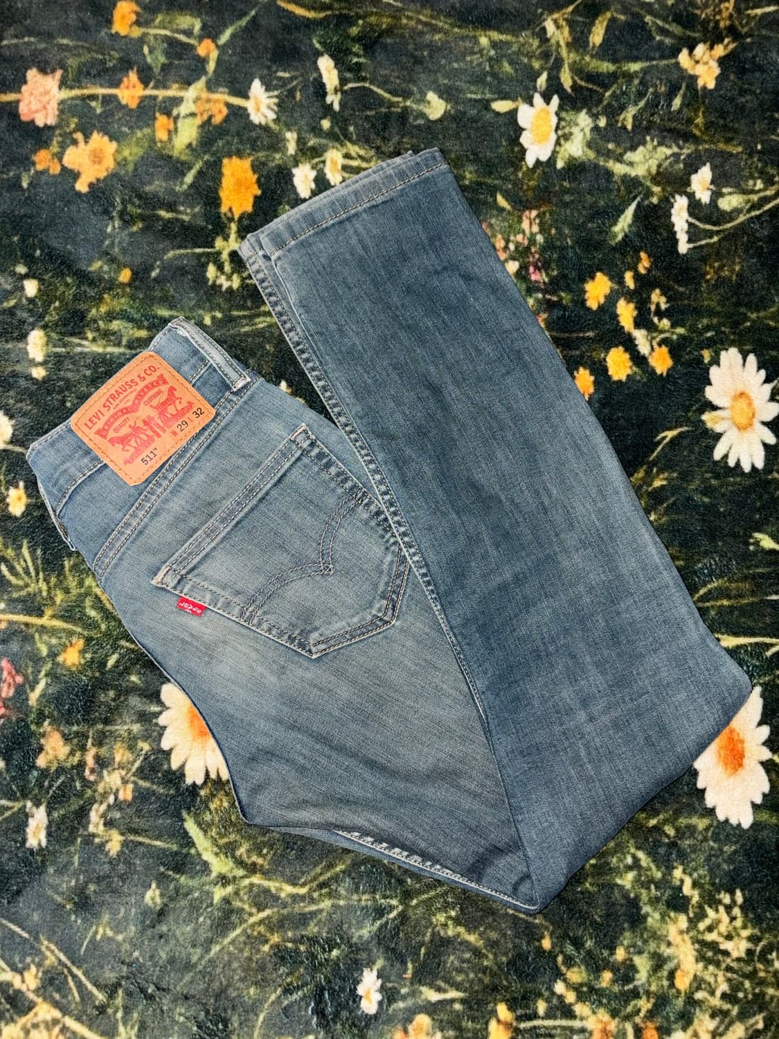 리바이스 511 연청 데님팬츠 상품이미지1