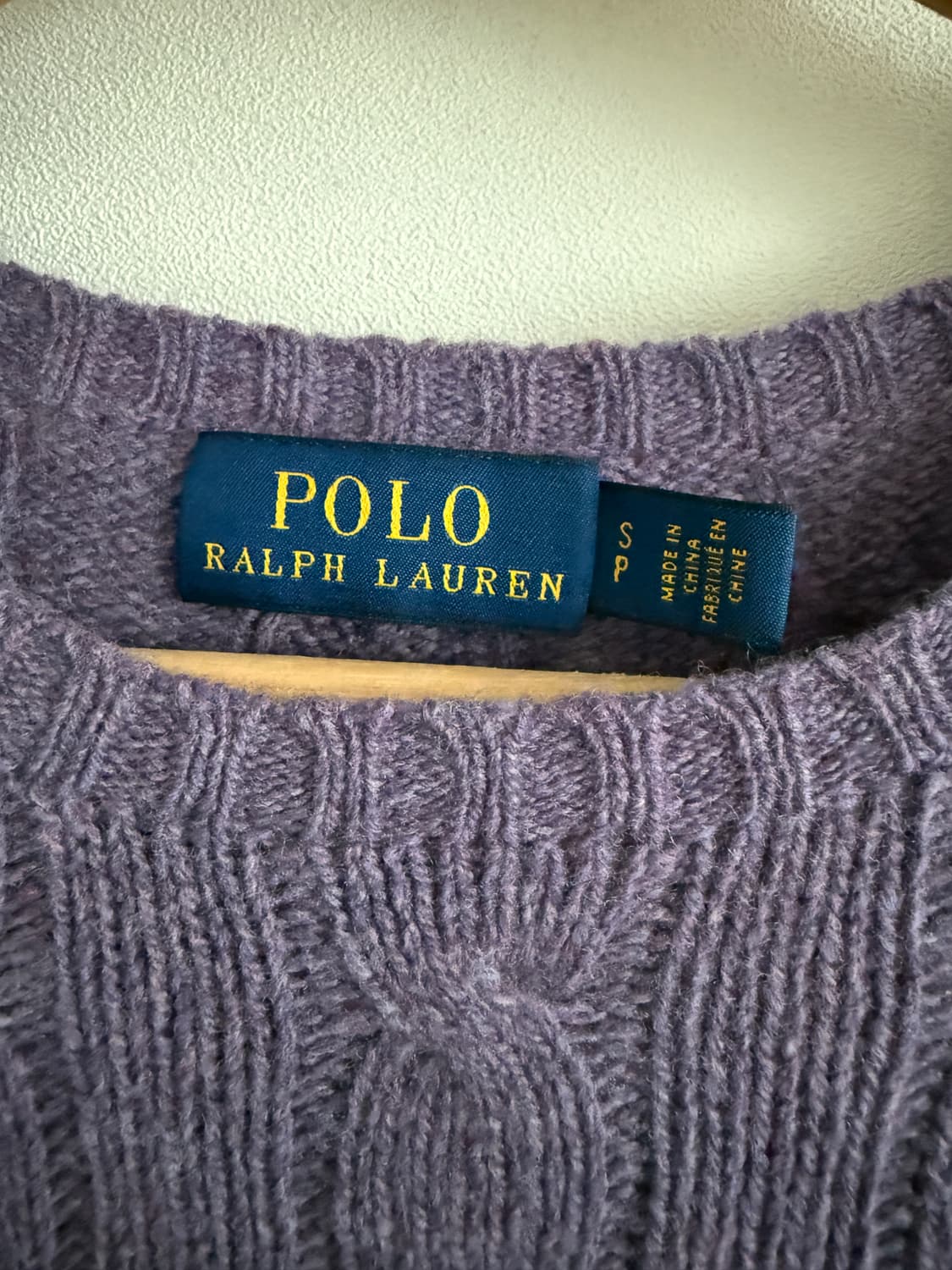 폴로 랄프로렌(Polo Ralph Lauren) 꽈베기 울 니트 상품이미지6