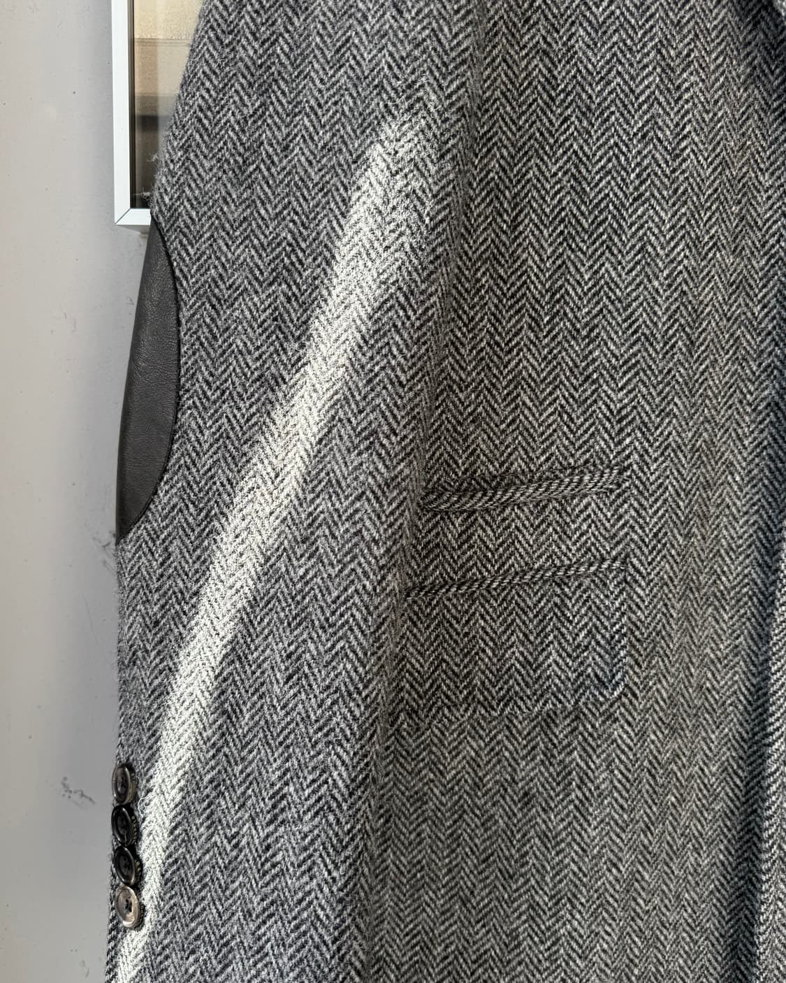 Bean Pole harris tweed Herringbone coat 상품이미지5