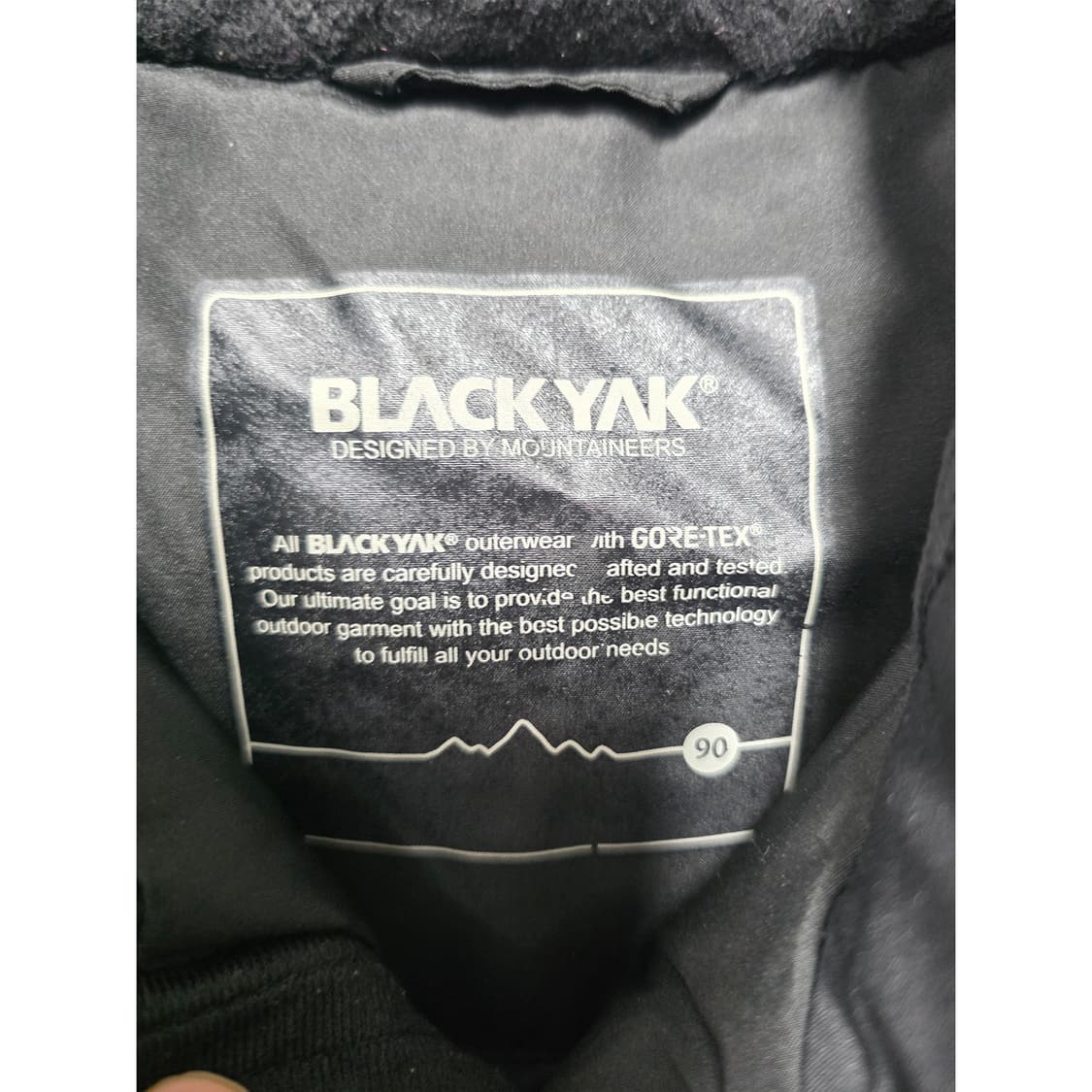 택포// 블랙야크 고어텍스 다운 패딩 90 상품이미지2