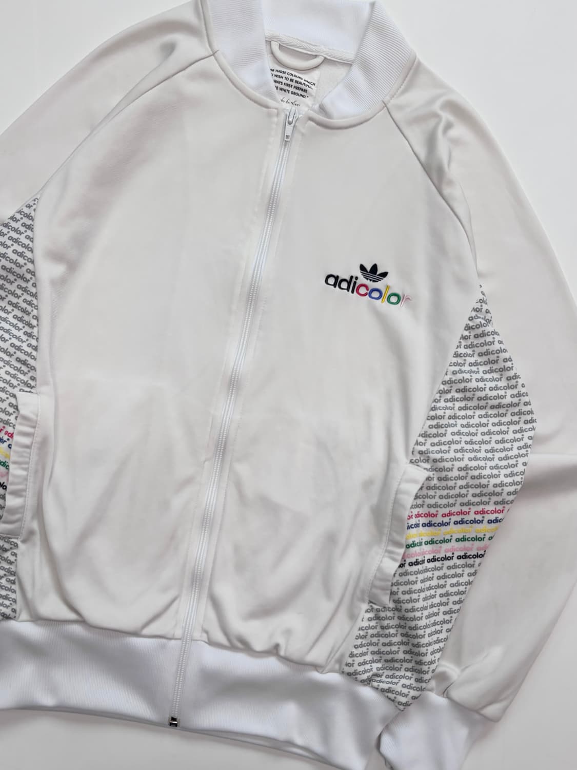Adidas 아디다스 adicolor 화이트 트랙탑  상품이미지5