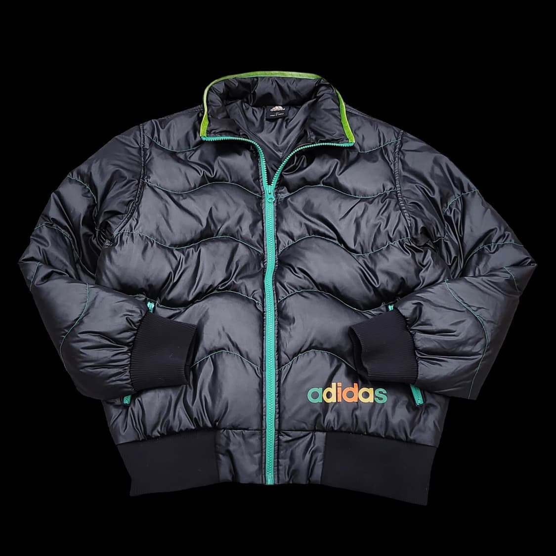 아디다스 덕다운 블랙 숏패딩 상품이미지1