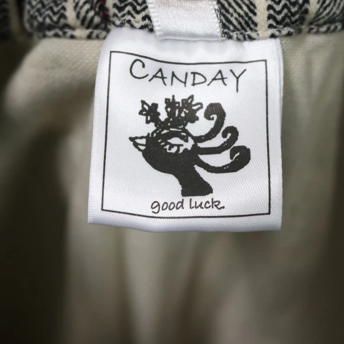 CANDAY 스트라이프 머메이드 프릴 롱스커트 62412 상품이미지9