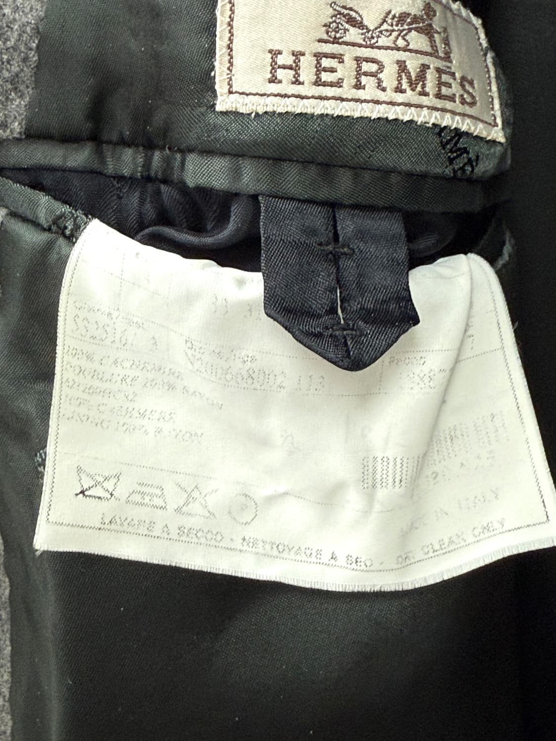 Hermes Cashmere Coat 상품이미지9