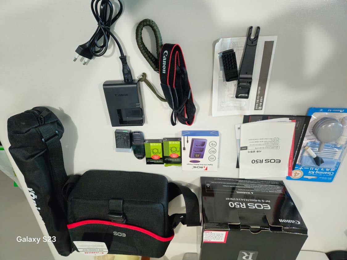 캐논EOS. R50 화이트 상품이미지6