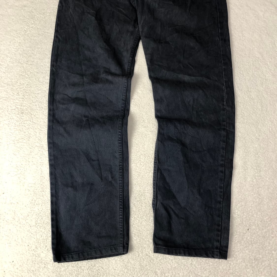 1990s 리바이스 614 오렌지탭 흑청 데님팬츠  상품이미지4