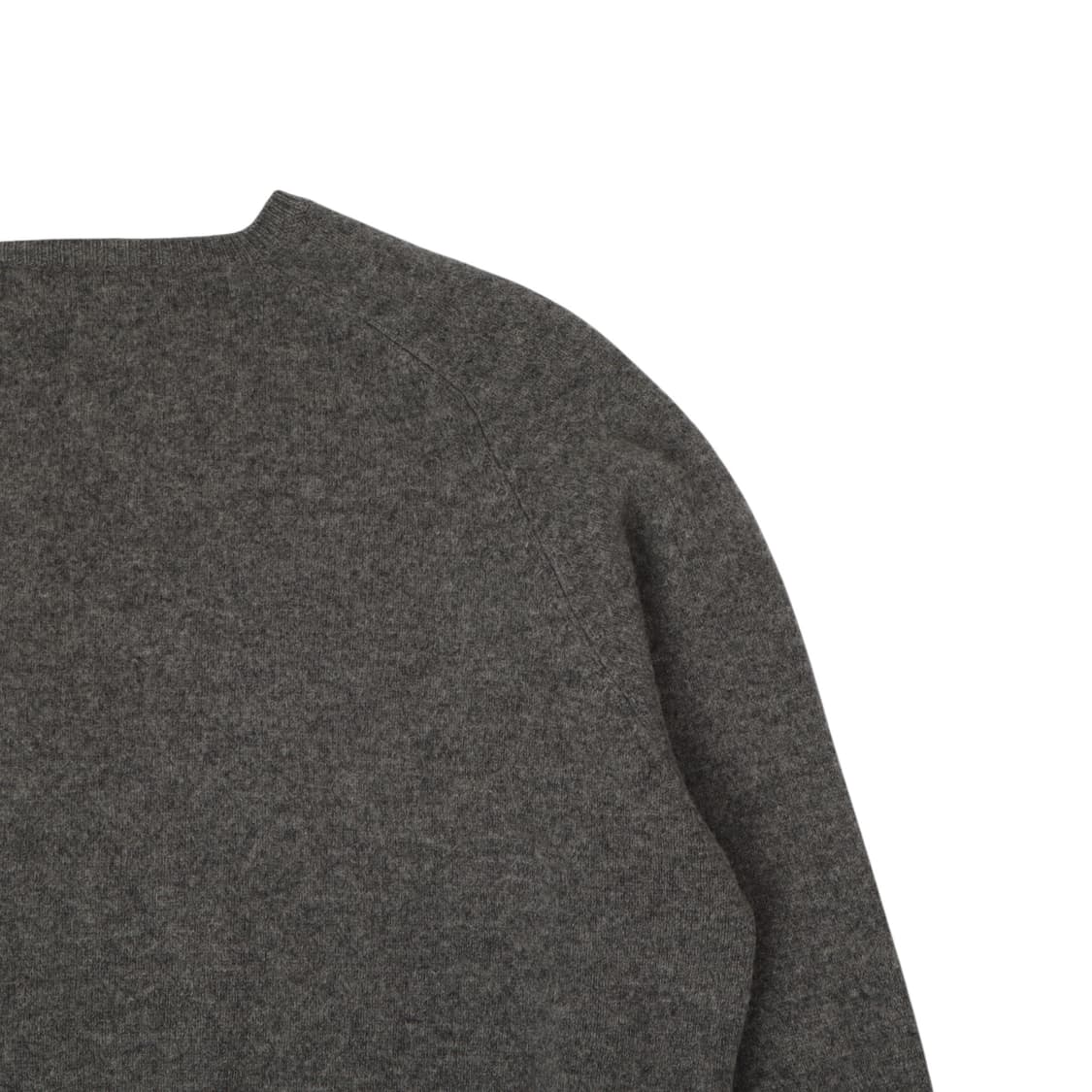 폴로 랄프로렌 챠콜그레이 램스울 브이넥 니트 상품이미지6