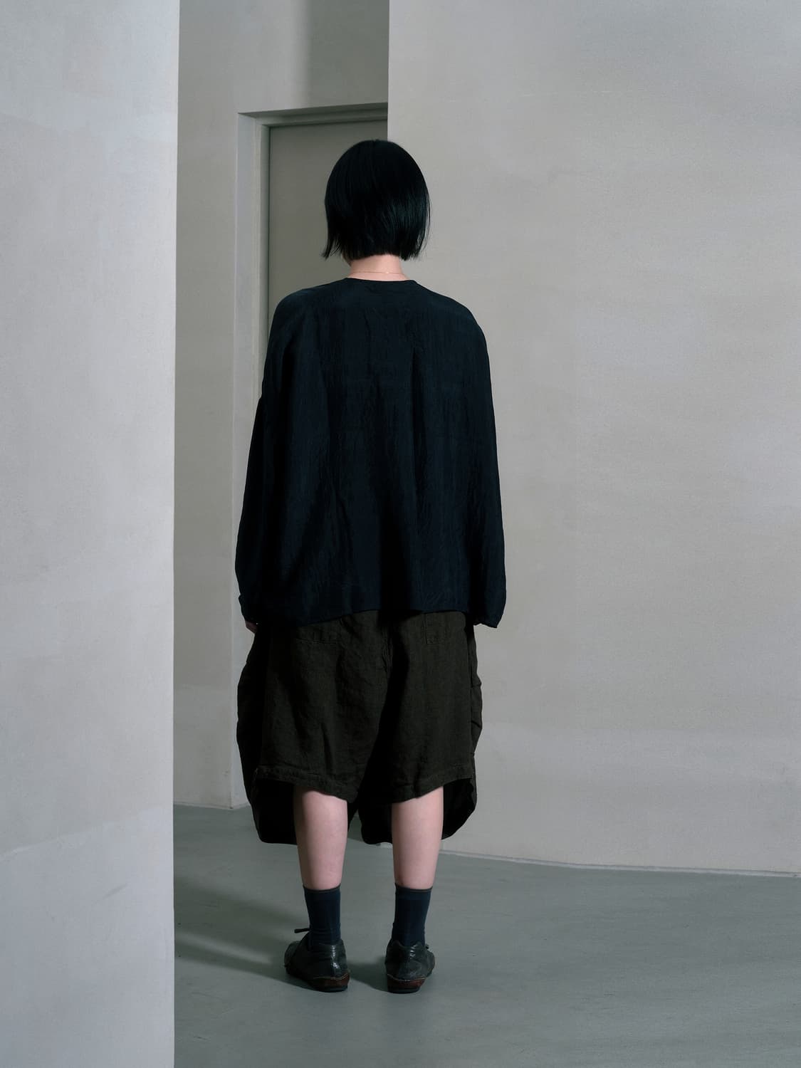 카발 kaval 노칼라와이드셔츠 상품이미지6