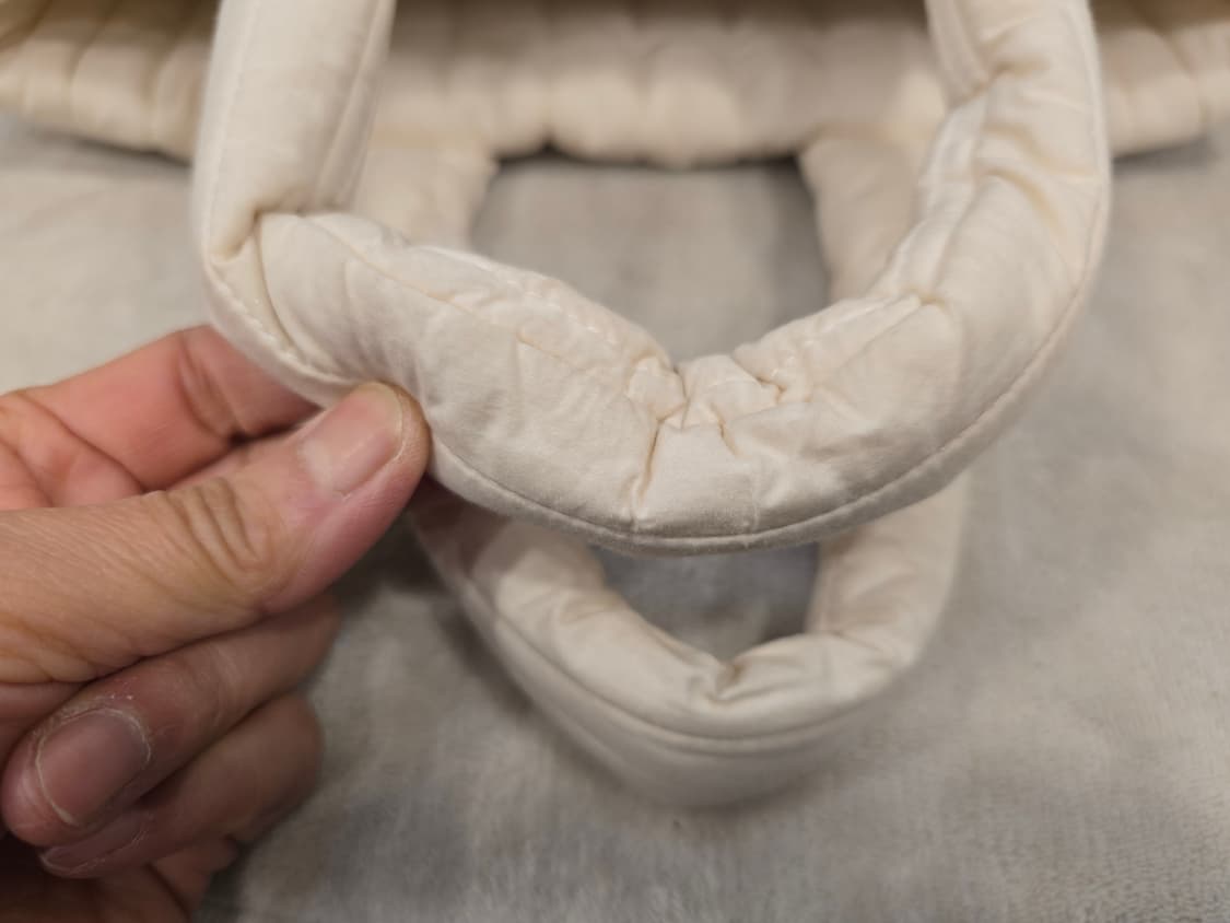 시엔느 패딩백 토트백 아이보리 상품이미지7