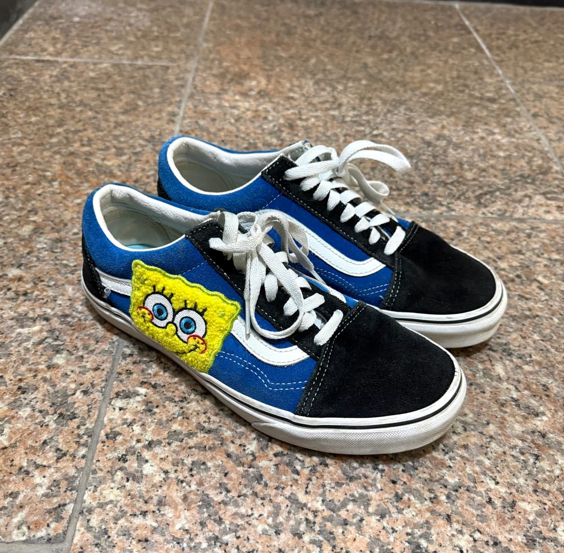 반스 x 스폰지밥 올드스쿨 스마일 패치 상품이미지2