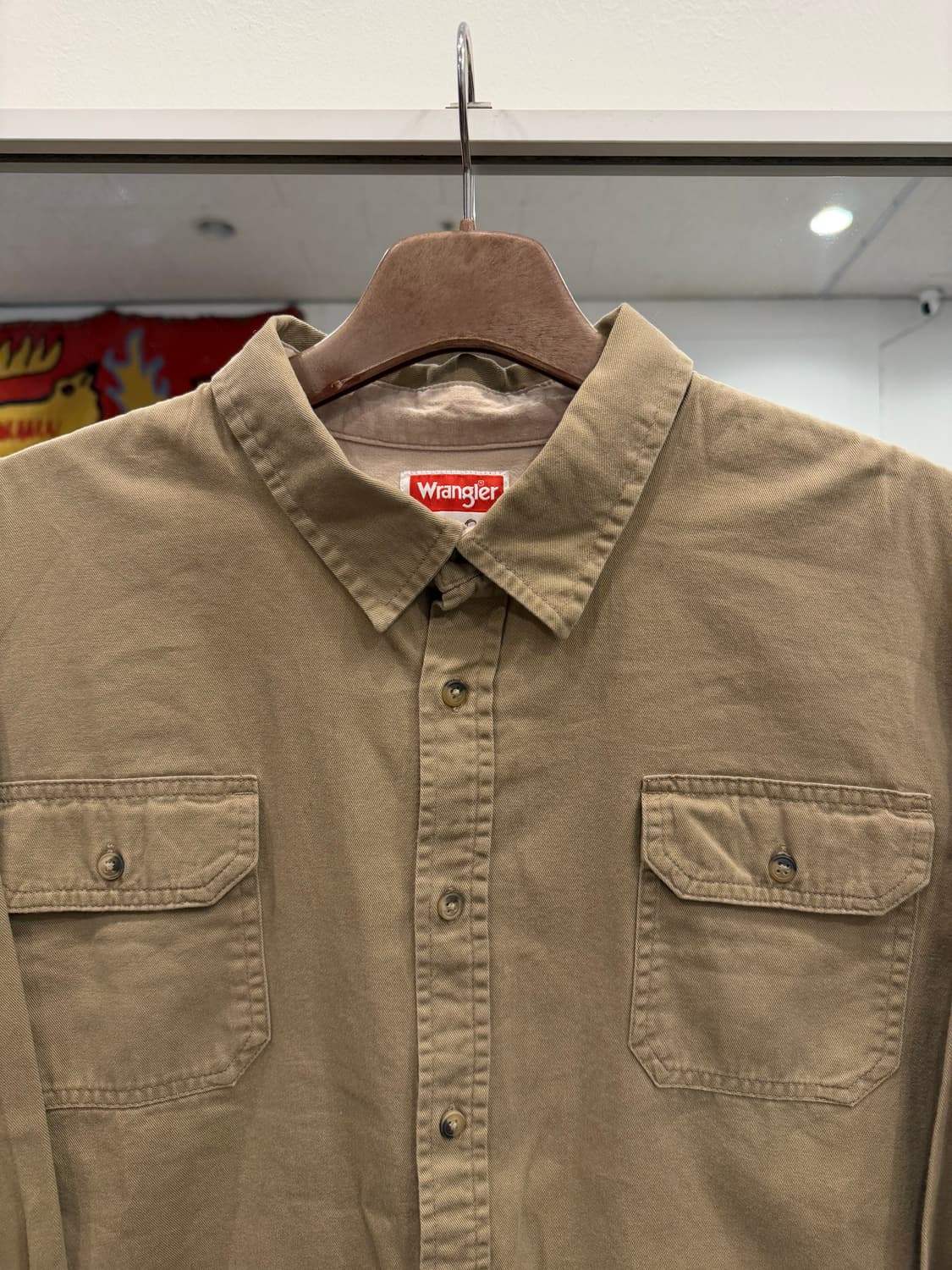 Wrangler 랭글러 투포켓 워크 셔츠 상품이미지3