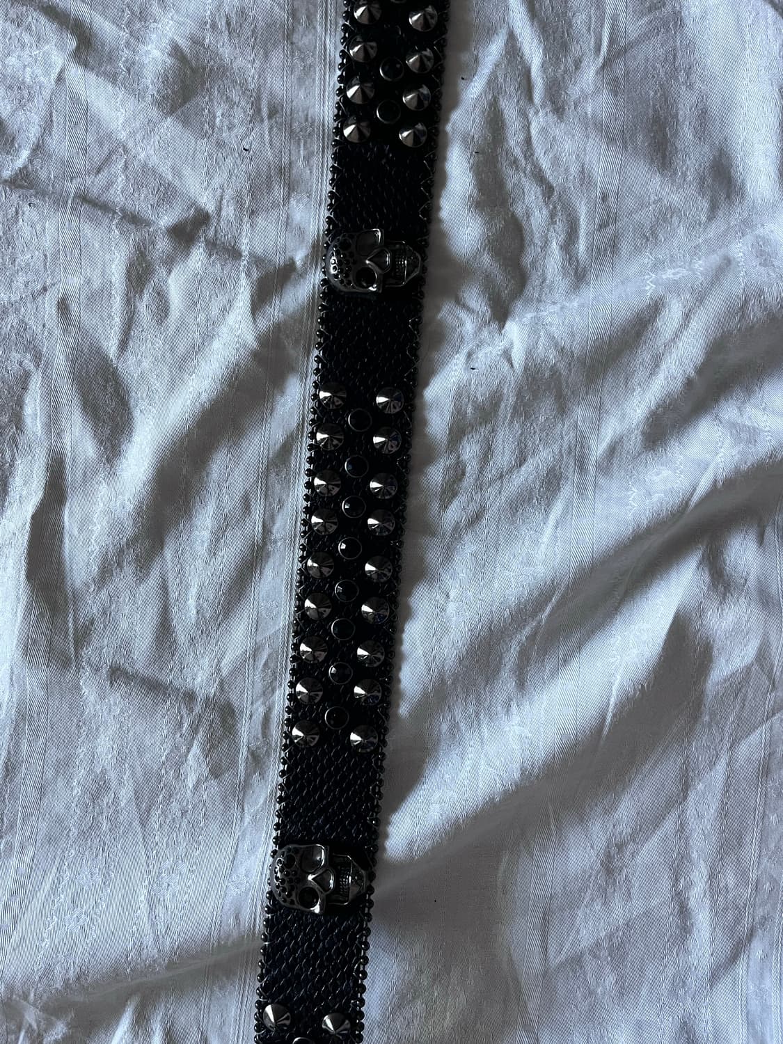 Gothic Punk Skull Stud Belt 상품이미지3