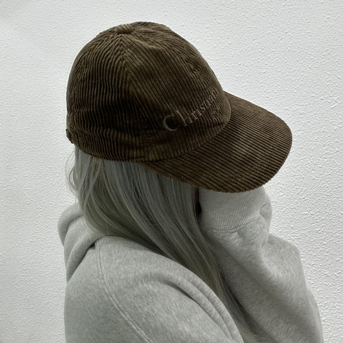 크리스찬디올 코듀로이 스냅백 상품이미지2