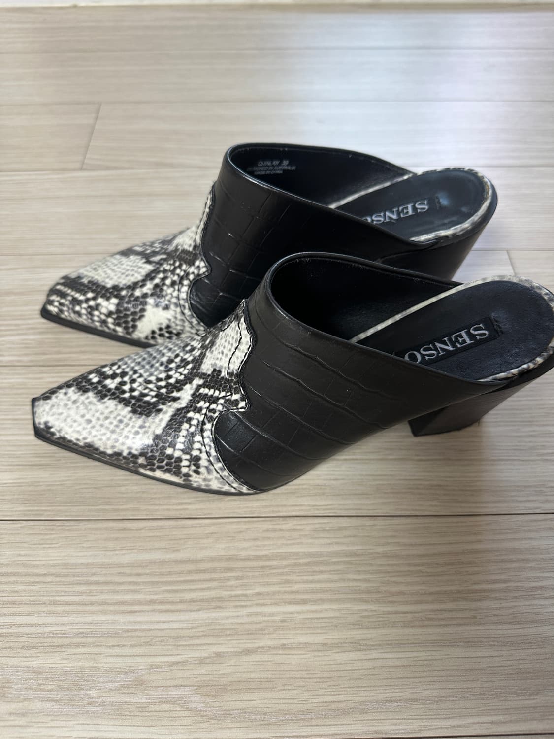 Senso 웨스턴 스네이크 뮬 힐 상품이미지3