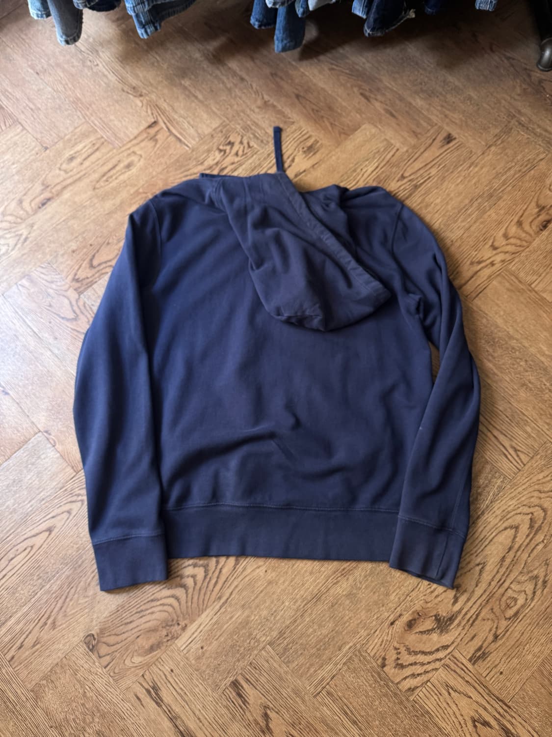 [L]폴로 랄프로렌 테디베어 로고 네이비 써멀 후드 티셔츠 상품이미지6