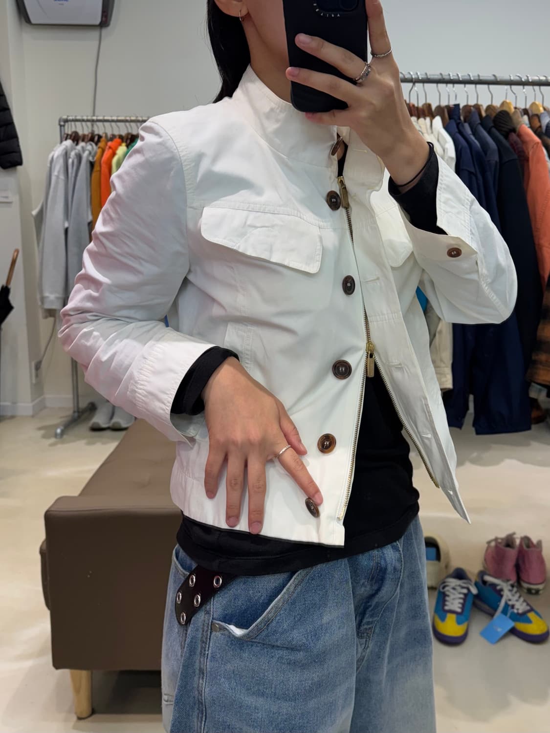 셀린느 크롭 필드자켓 상품이미지8