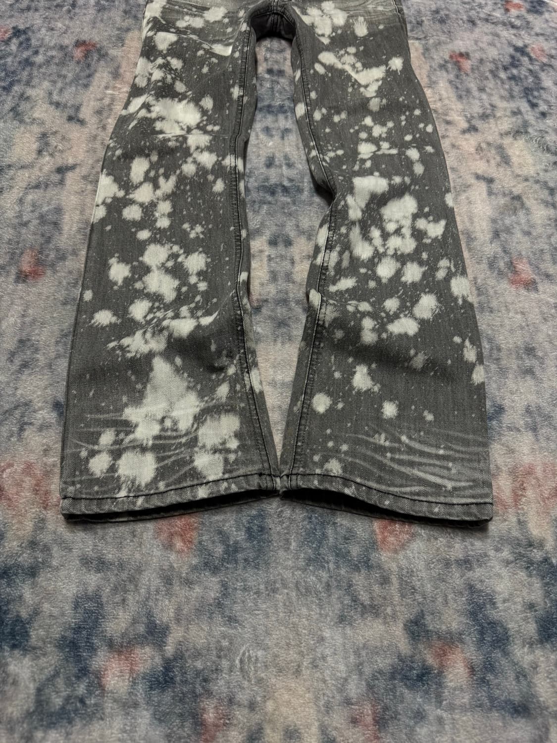 Lagust 00s bleached washing flare denim  상품이미지5