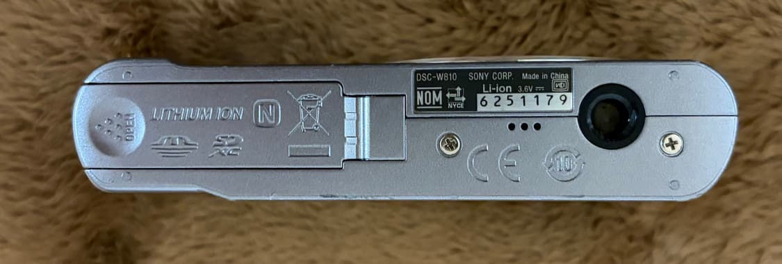 📷 Sony 소니 Cyber-shot 사이버샷 DSC-W810 실버 상품이미지4