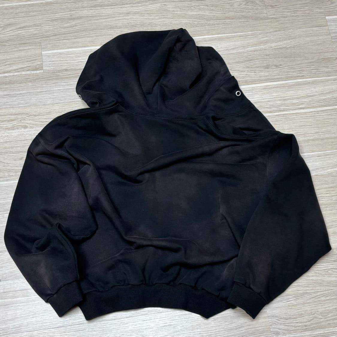 SUADE 워시드 후드집업 상품이미지3