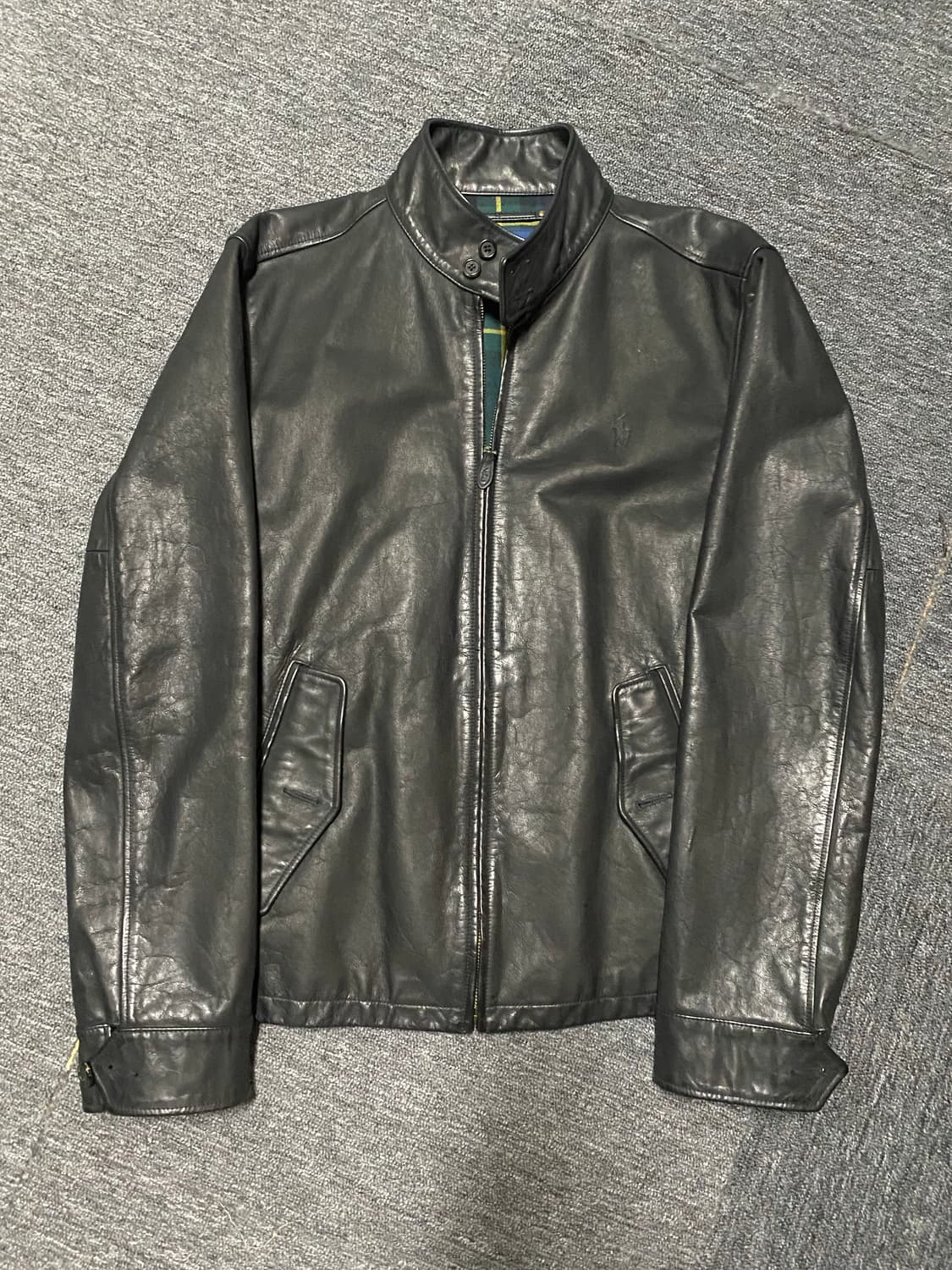 폴로 가죽 자켓 정리 상품이미지4