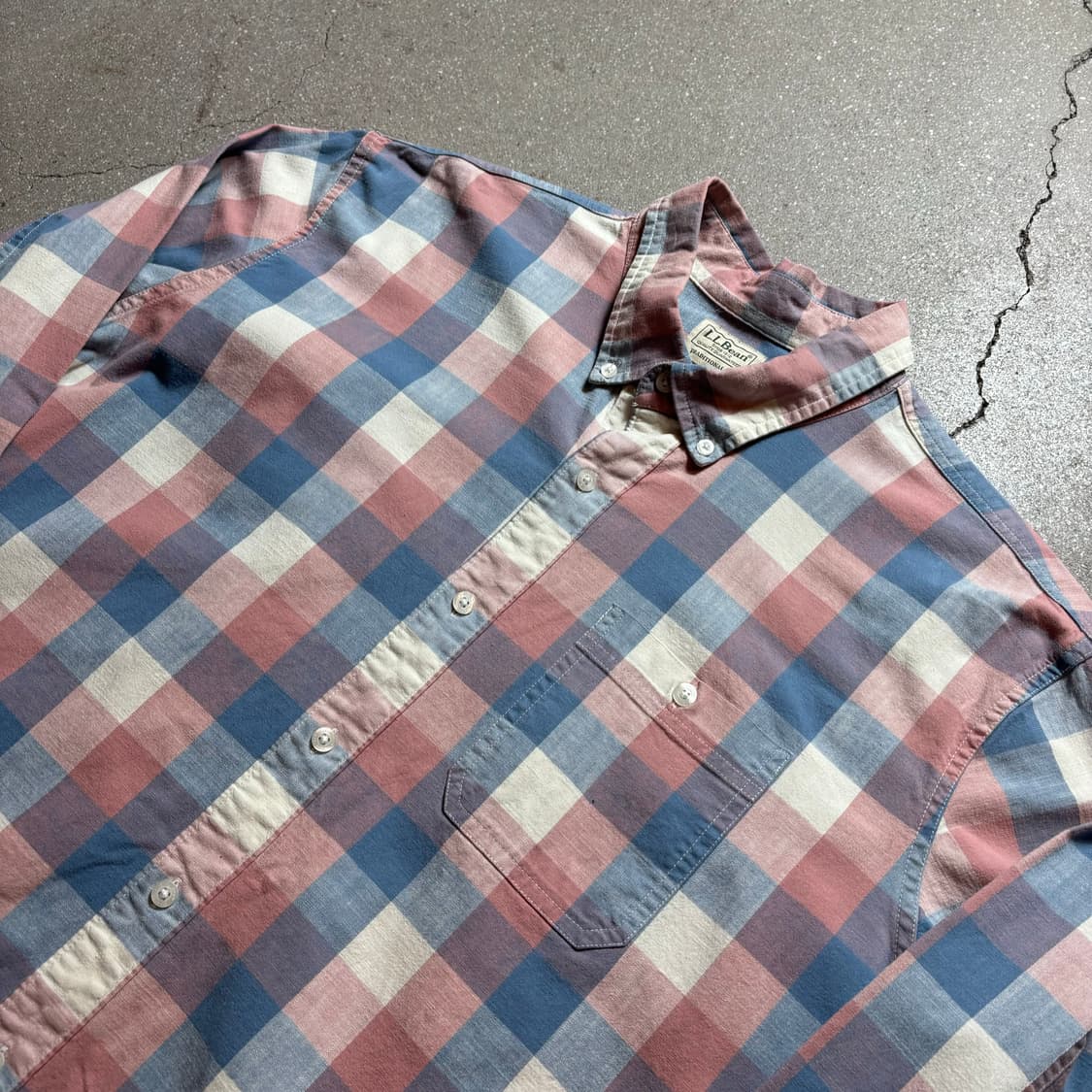 엘엘빈 체크 셔츠 상품이미지2