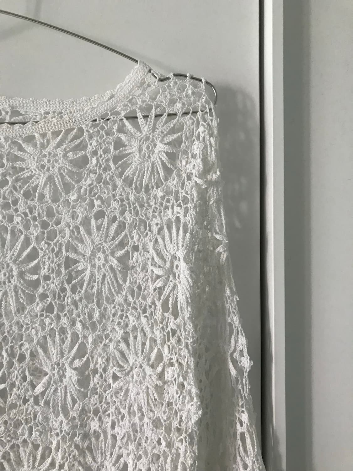 vintage ivory net top 상품이미지9