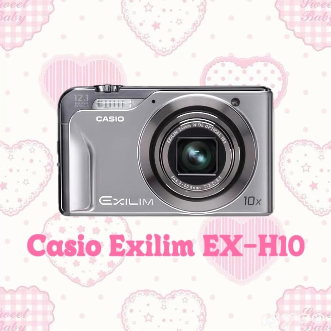 [*민트급⚡️/작례⭕️] 카시오 엑슬림 EX-H10 디지털 카메라 디카 상품이미지1