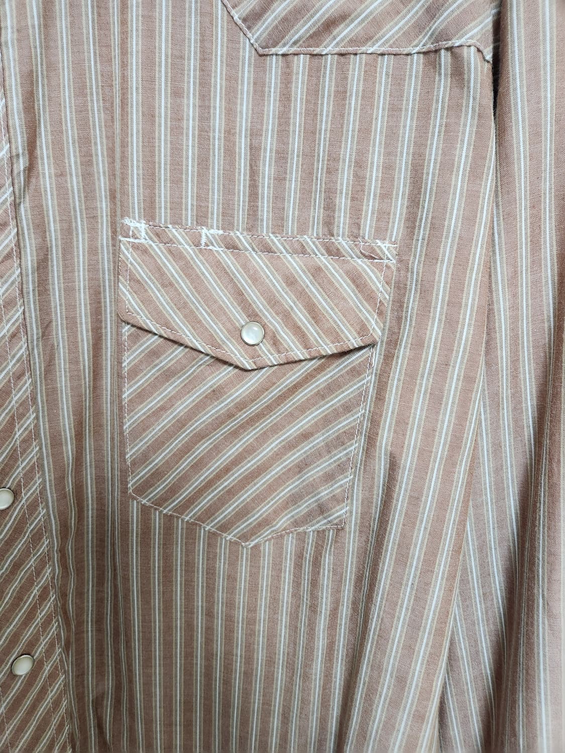 랭글러Wrangler 스트라이프 웨스턴 셔츠 2XL - S87
 상품이미지5