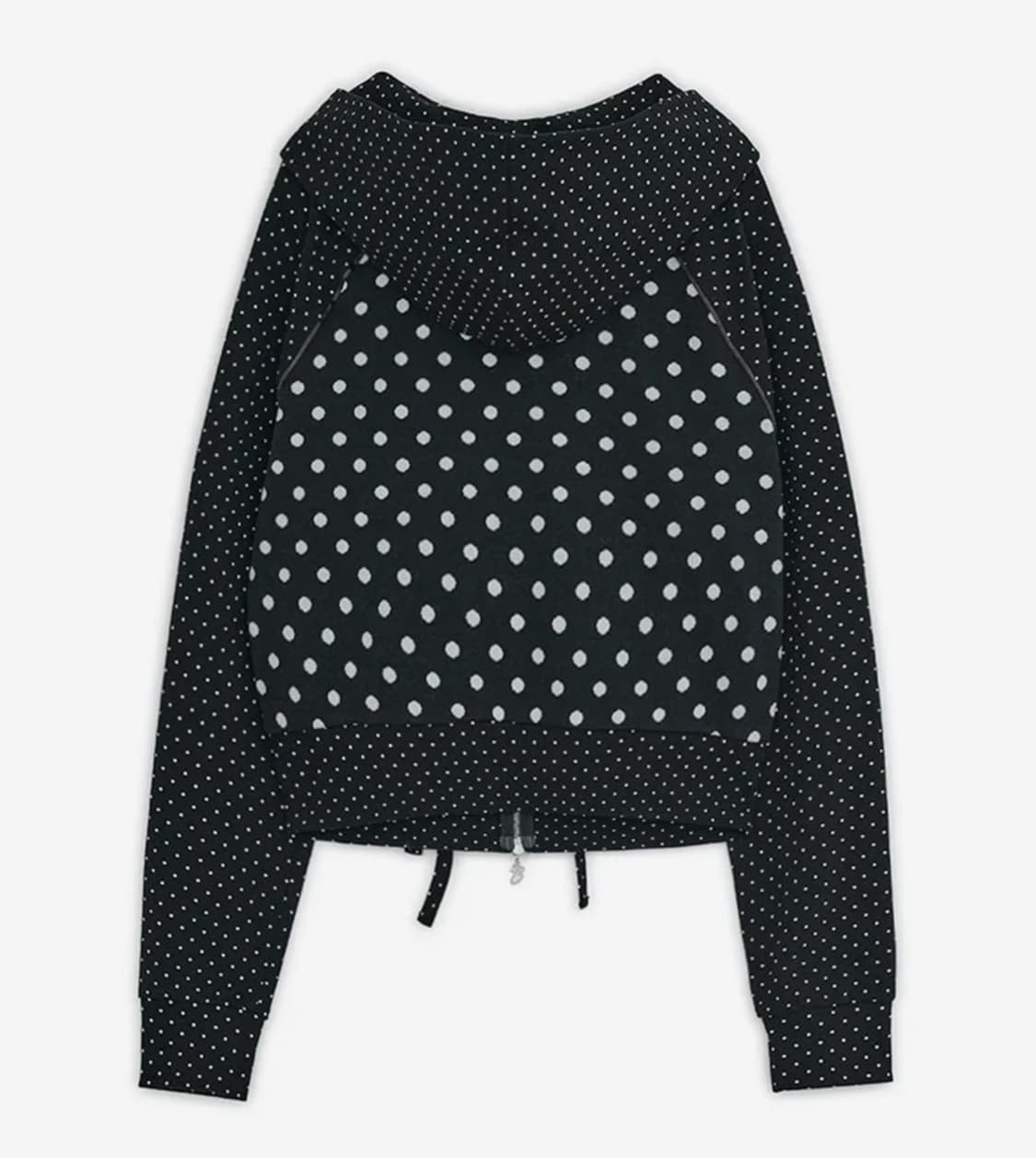 (품절상품) 허그유어스킨 빅 포켓 후드집업 블랙  상품이미지2