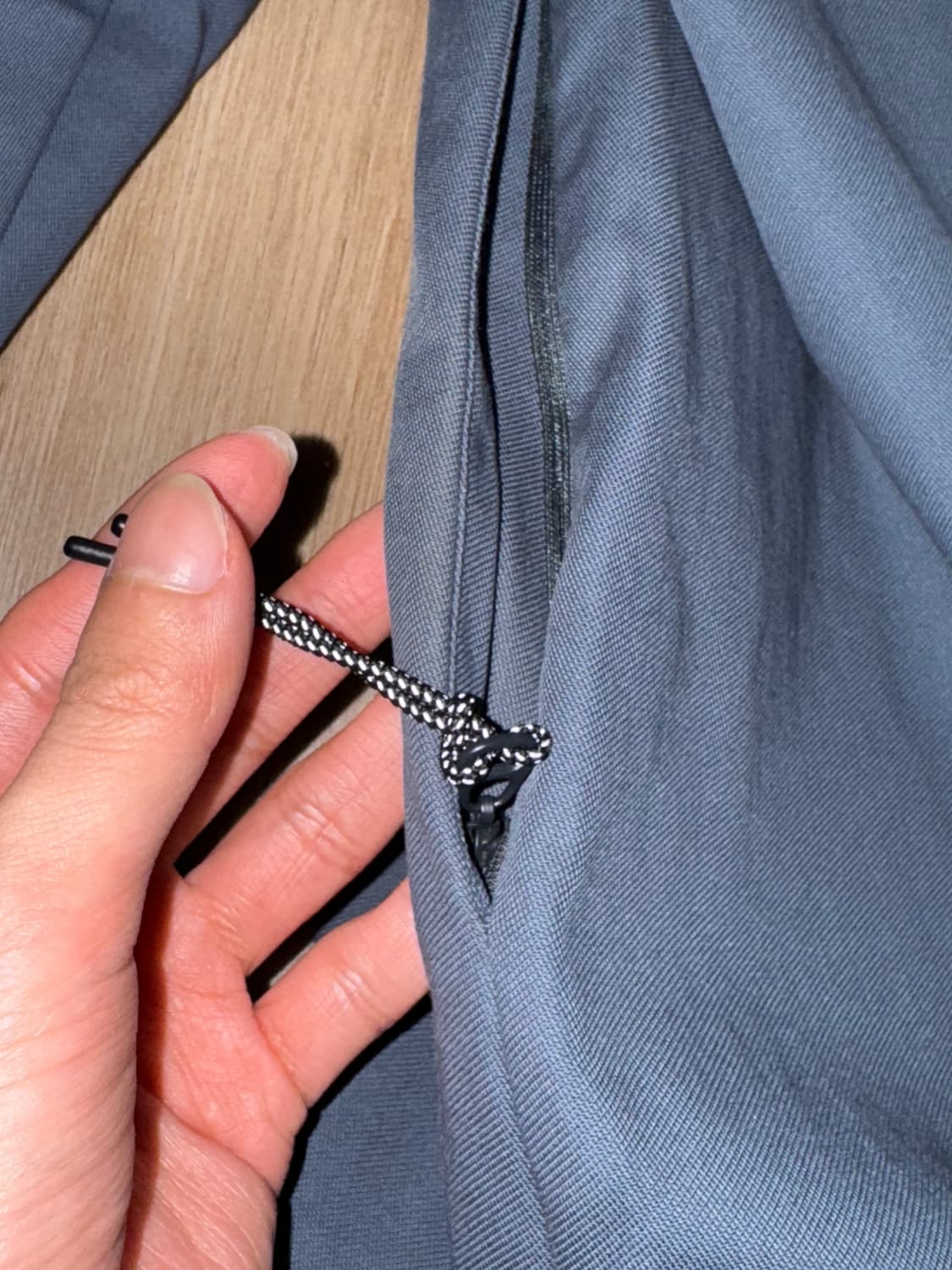 J.L-A.L 트렌치 코트 블루 m 상품이미지5