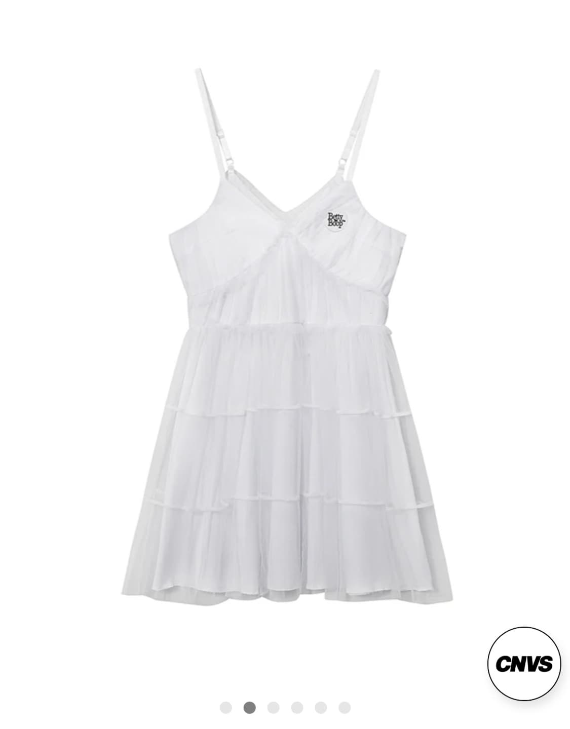 베티붑 레이스 레이어드 프릴원피스 상품이미지2