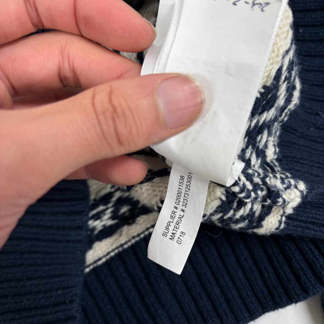 폴로 노르딕 니트  상품이미지9