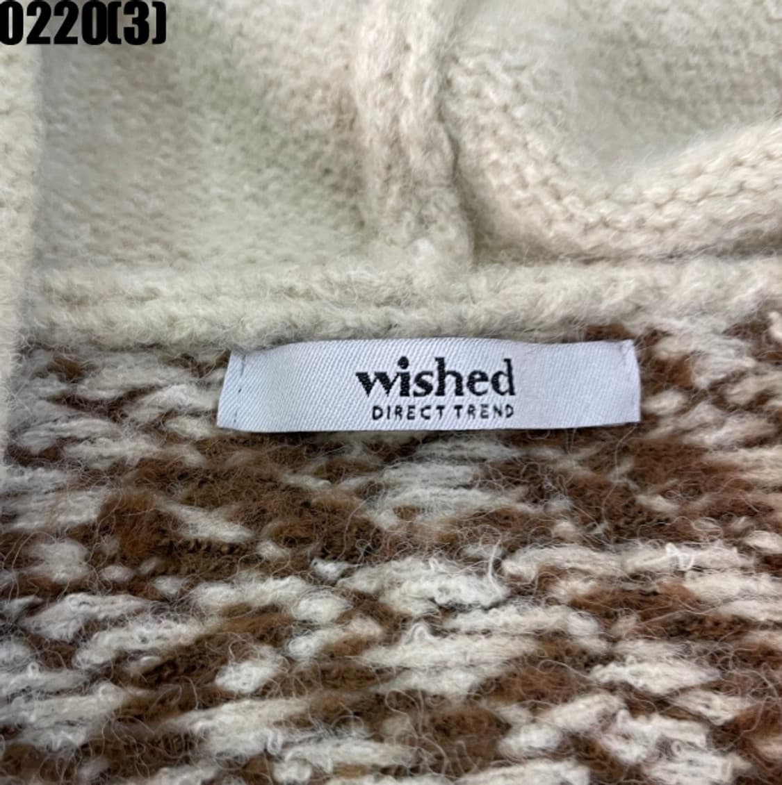 WISHED 니트 자켓 상품이미지3