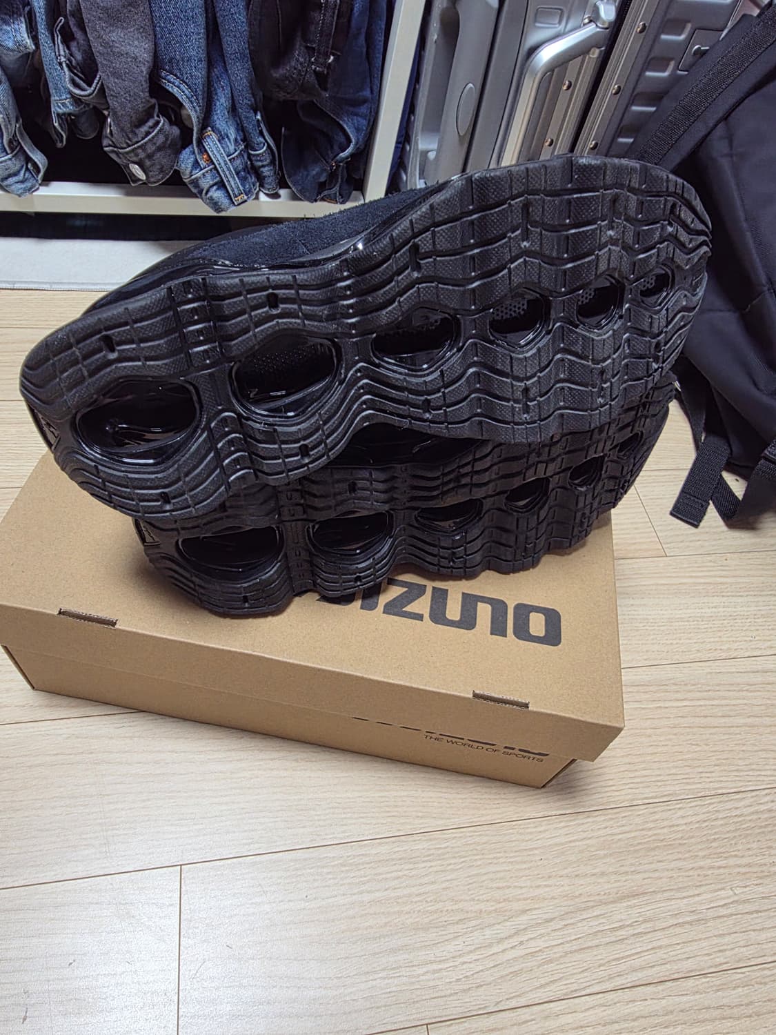 미즈노 웨이브 프로페시 MOC 블랙 280 상품이미지3