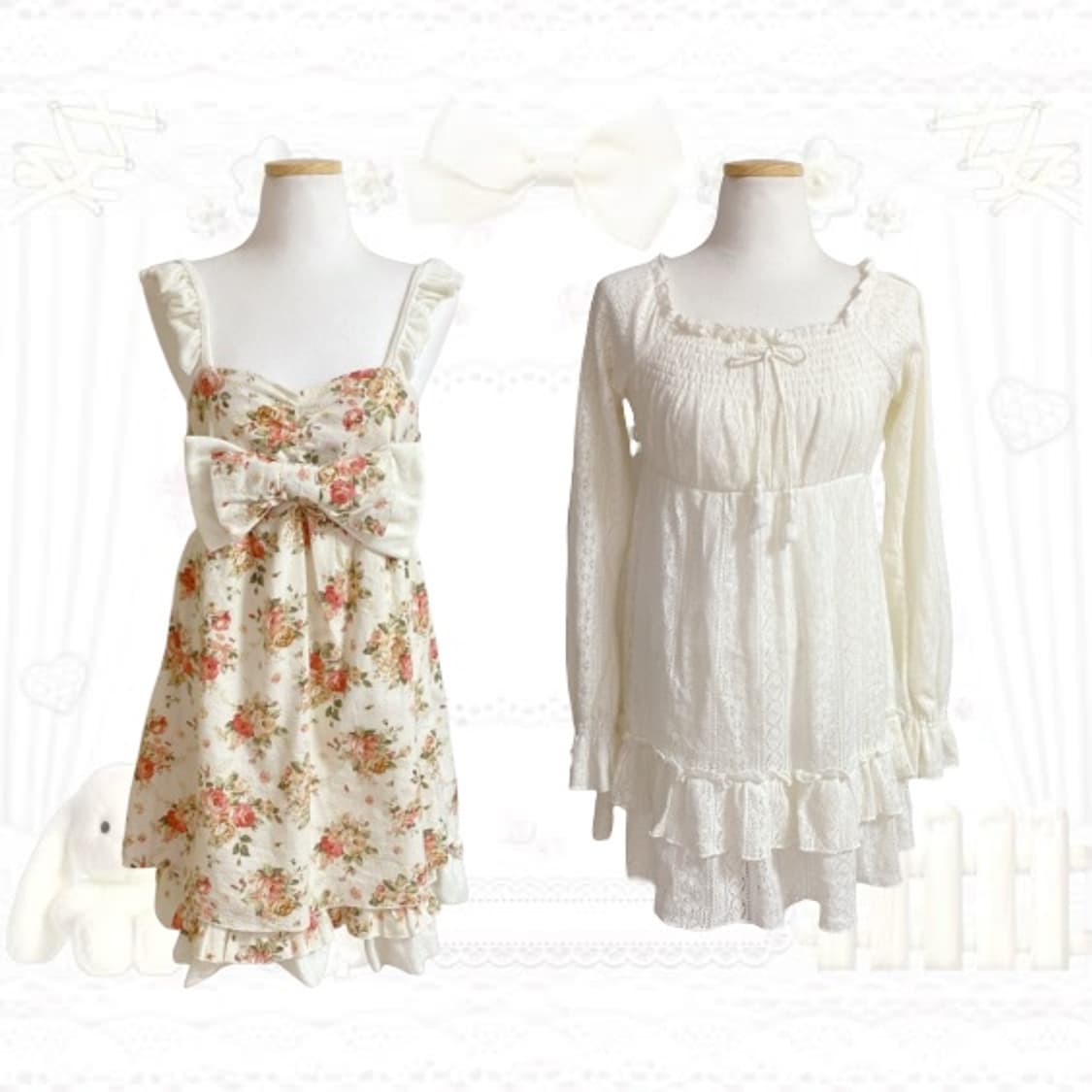 후기O 빈티지 모리걸 랜박 랜덤박스 라떼갸루 히메갸루 엑시즈팜 리즈리사 상품이미지4