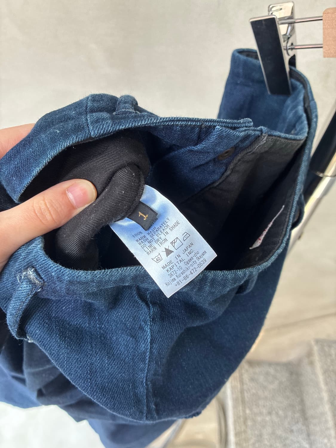 캐피탈 데님 팬츠 상품이미지8