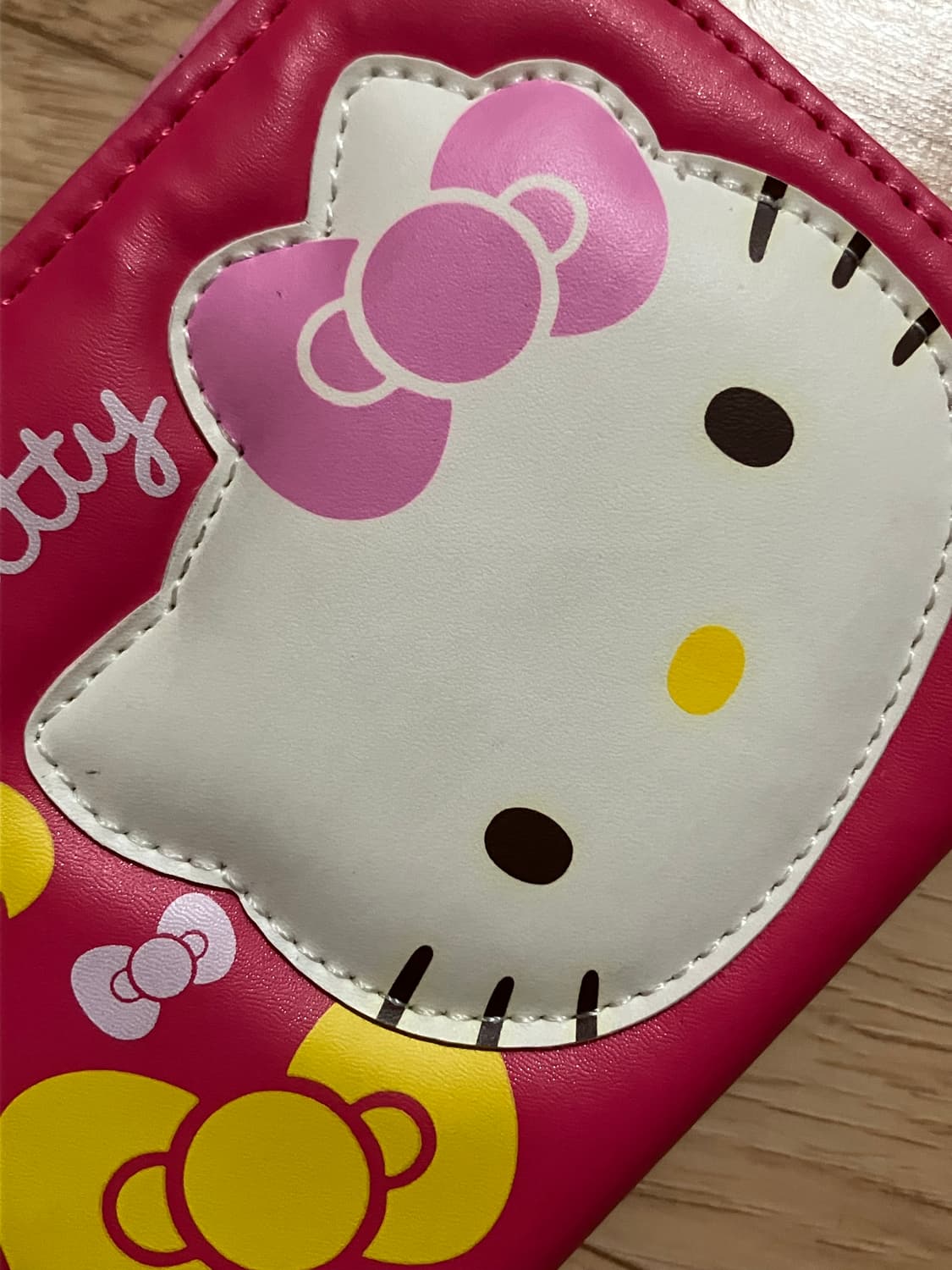 고전문구 헬로키티 핑크색 반지갑 Sanrio 상품이미지4