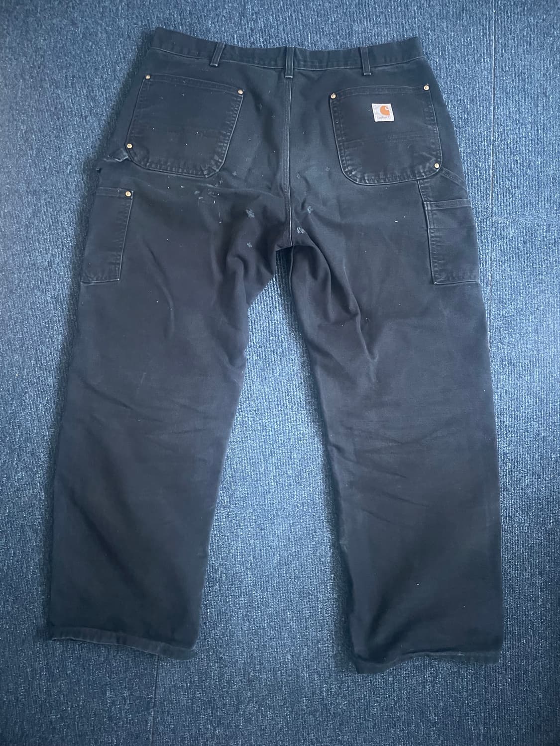 OG USA Made 칼하트 B01 더블니 블랙 칼하트 썩블니 카펜터 상품이미지2