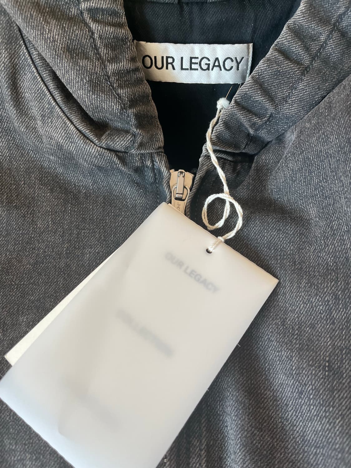 아워레가시 뱅크 자켓 블랙 빈티지 워싱 상품이미지5