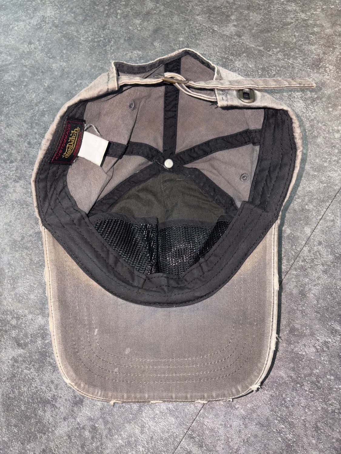 Vondutch 본더치 데미지 스터드 볼캡 상품이미지4