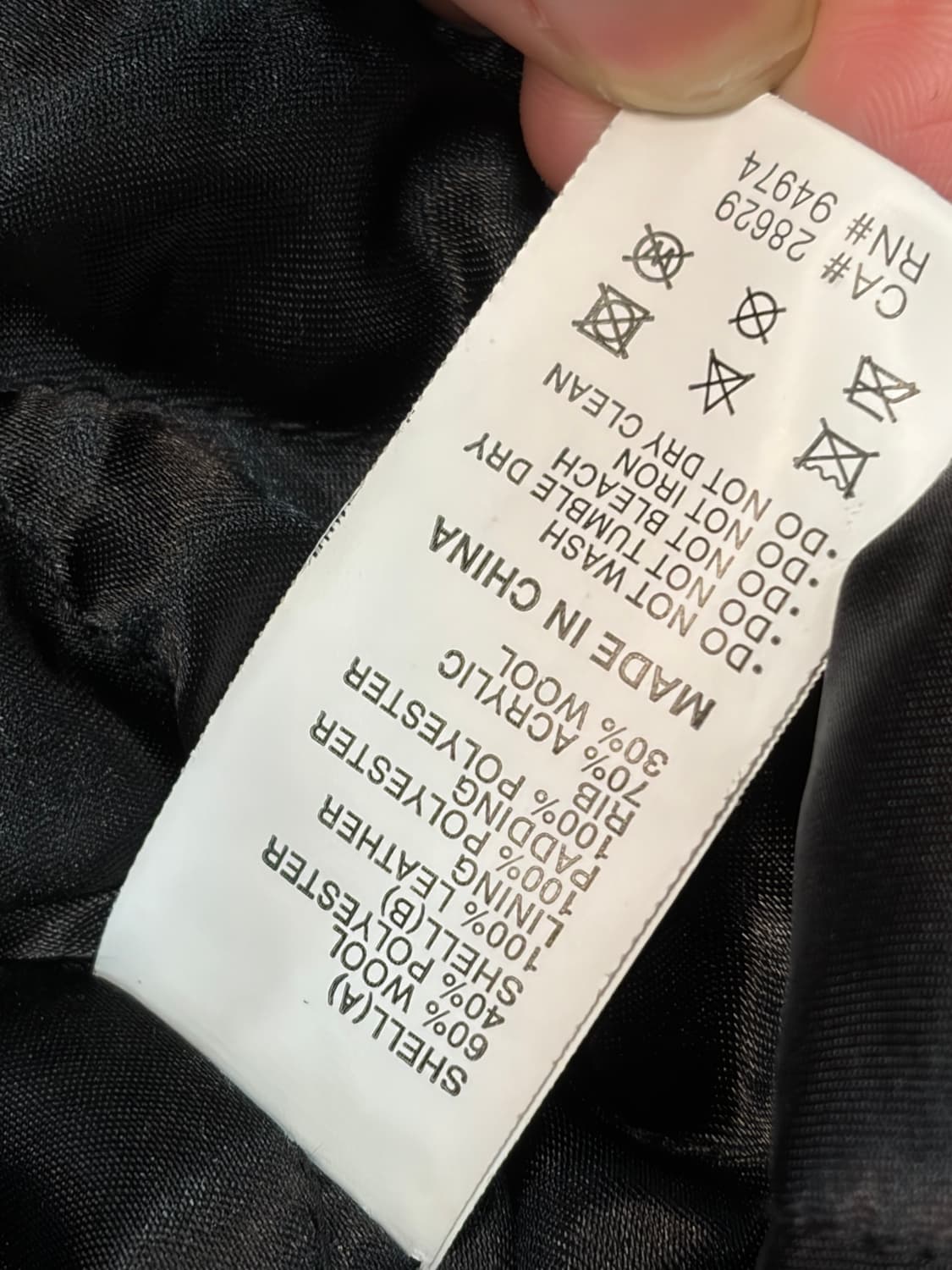 스투시x아워레가시 x데님피어스 바시티 자켓 S 상품이미지7