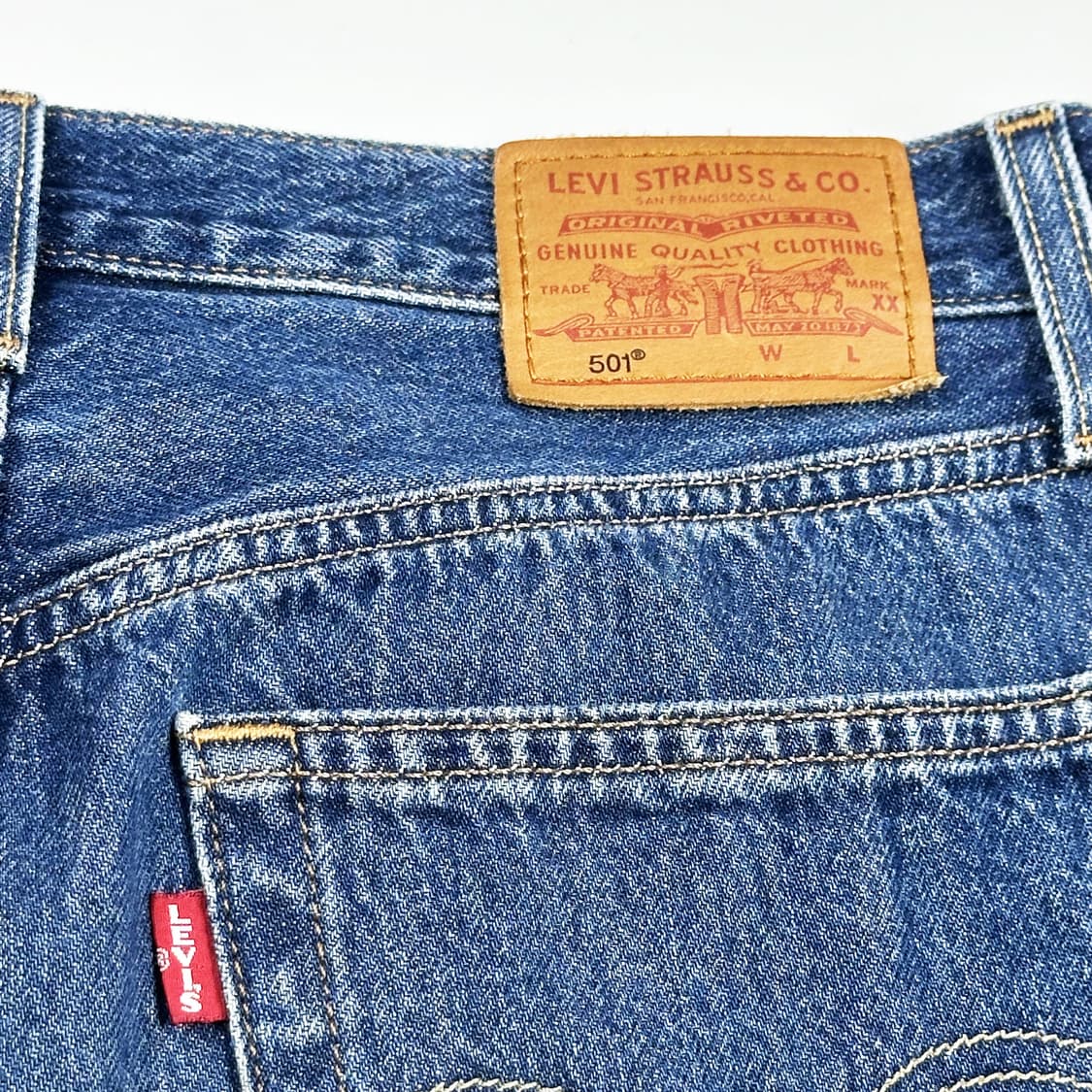 리바이스 501 오리지널 우먼 데님 팬츠 (26인치 여성추천) 상품이미지7