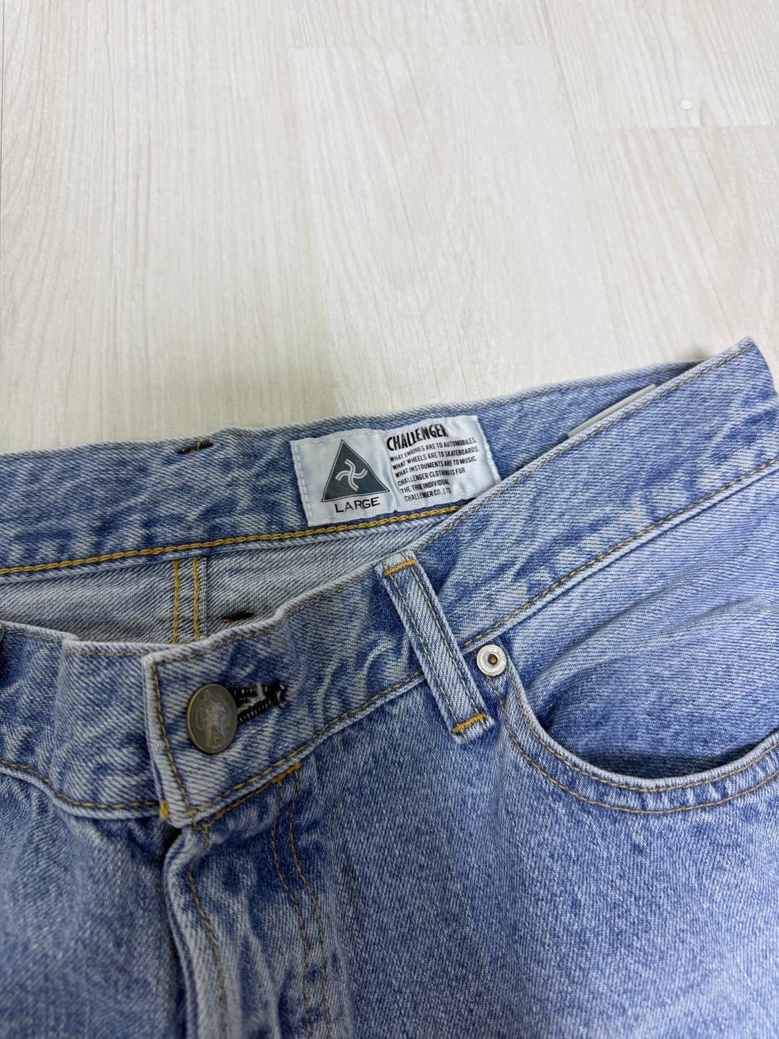 DENIM PANTS / WASHED INDIGO(CHALLENGER) 상품이미지2