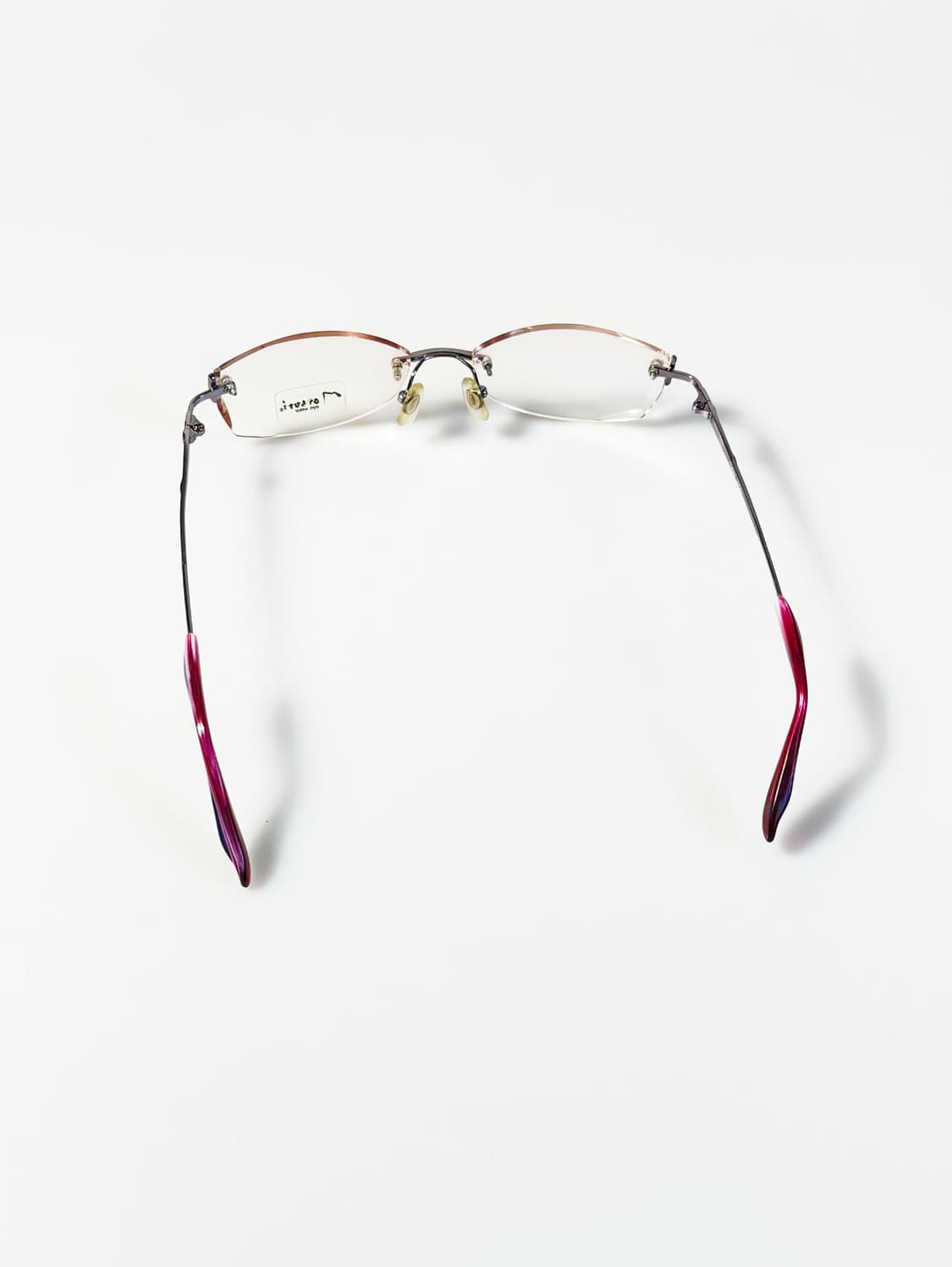 일본제 MATSURI 무테 오벌 티타늄 메탈 빈티지 안경 상품이미지5