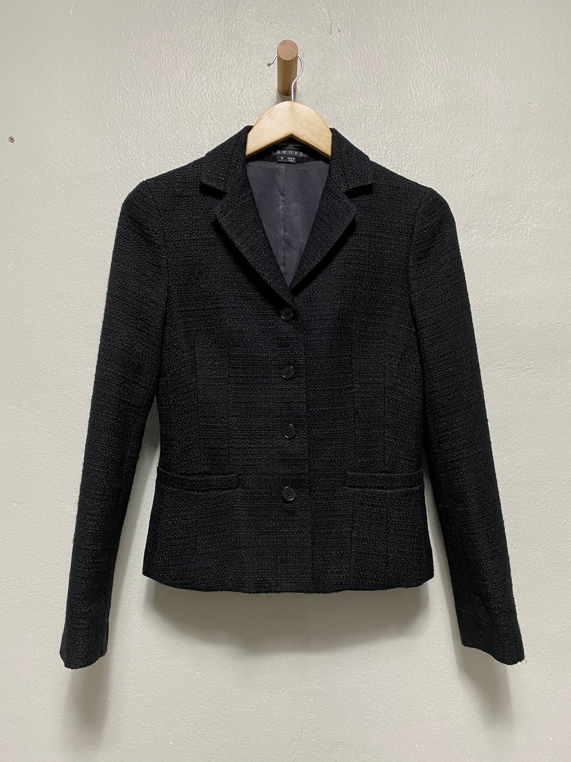 띠어리 금사 디자인 트위드 셋업 투피스 상품이미지2