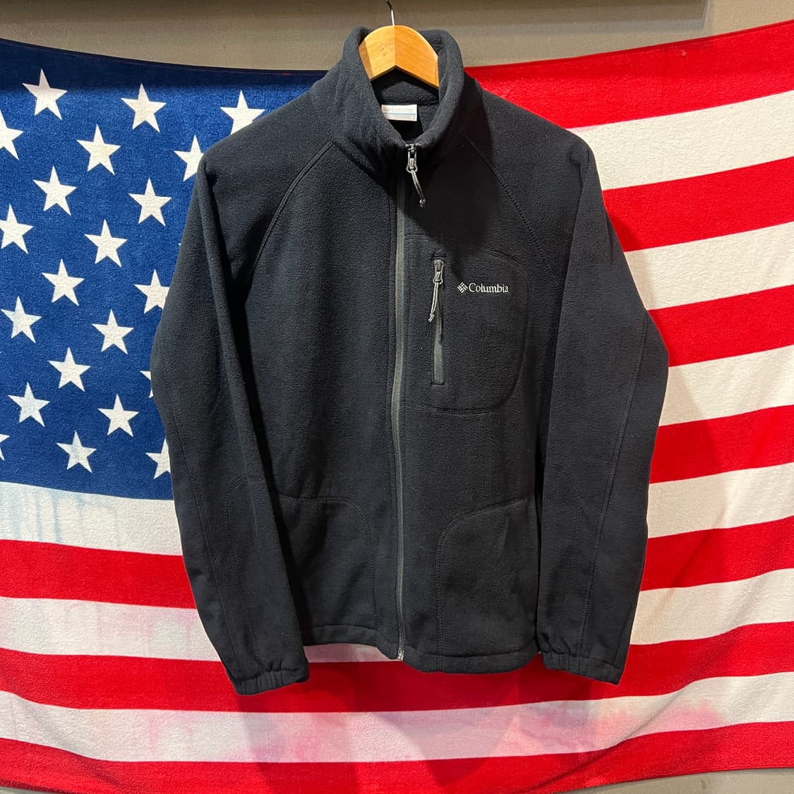 컬럼비아 플리스 집업 상품이미지1